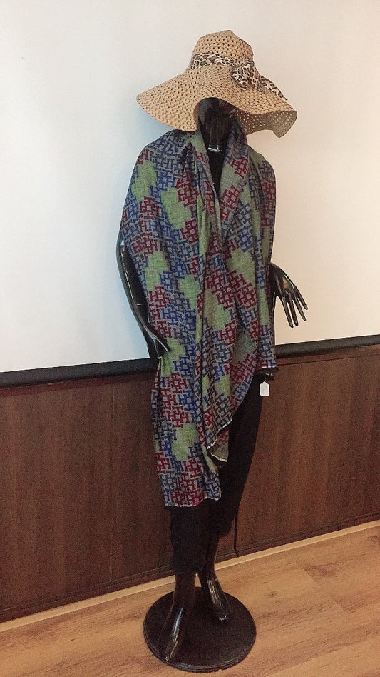 ZIAM13017 Ziam Cashmere 90x200 cm.  50% cashmere 50% linen