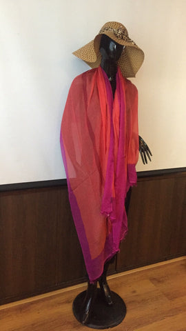 ZIAM13022 Ziam Cashmere 90x200 cm.  50% cashmere 50% linen