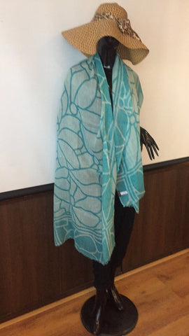 ZIAM13025 Ziam Cashmere 90x200 cm.  50% cashmere 50% linen