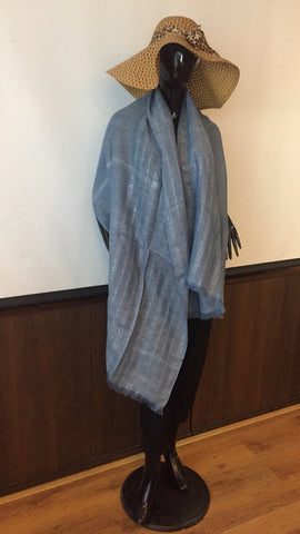 ZIAM13027 Ziam Cashmere 90x200 cm.  50% cashmere 50% linen