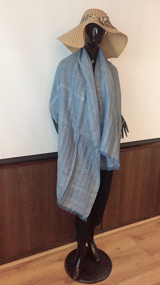 ZIAM13027 Ziam Cashmere 90x200 cm.  50% cashmere 50% linen