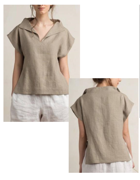 Lady Top Short Sleeves (Made to Order Only)