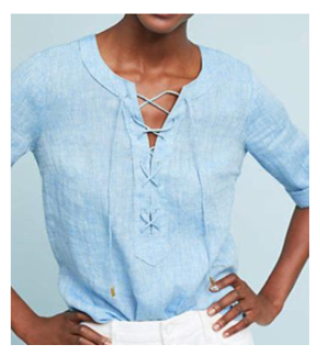 Lady Top Long Sleeves. (Made to Order Only)